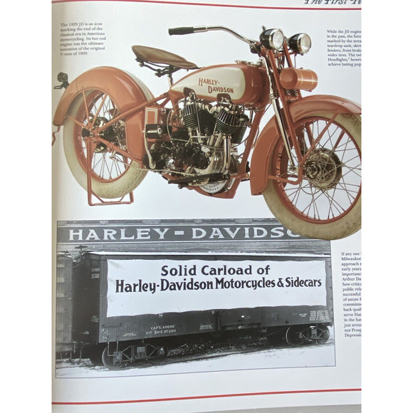 Harley-Davidson: The Ultimate Machine 100th Anniversary Edition 1903-2003 Book - Picture 10 of 13